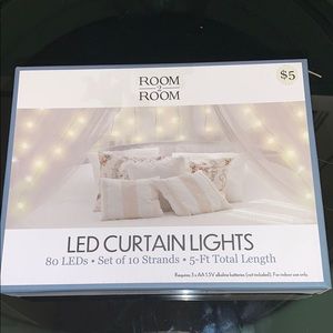 LED curtain lights